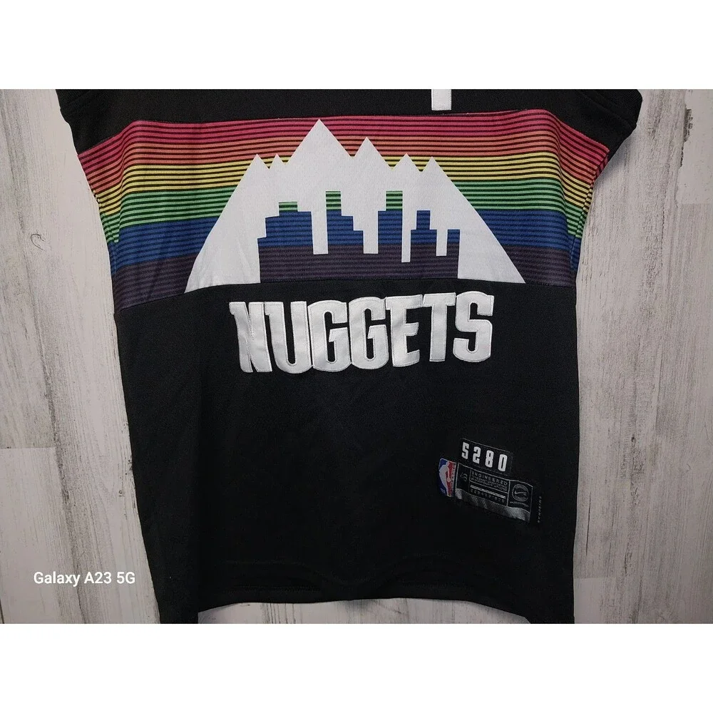 Denver Nuggets Michael Porter Jr Black Nike City Edition Jersey 48